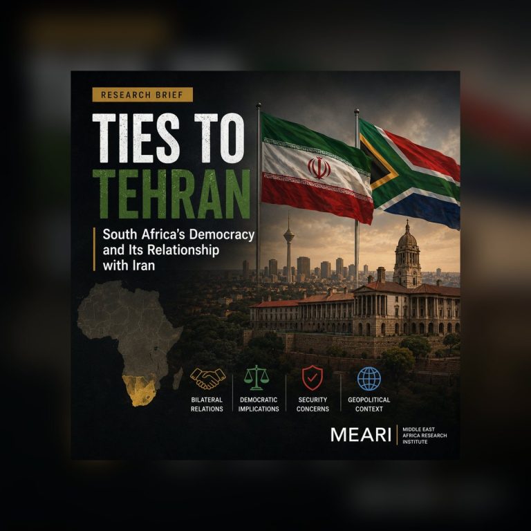 Ties to Tehran: South Africa’s Democracy and its Relationship with Iran (16 July 2025)