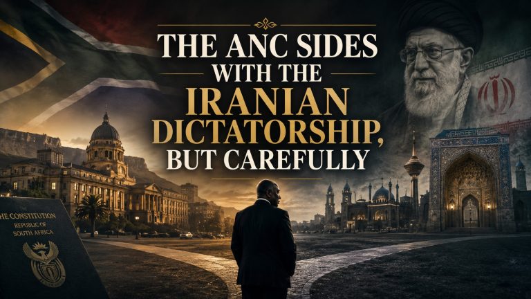 The ANC Sides with the Iranian Dictatorship, But Carefully (by Benji Shulman, published in The Common Sense 3 March 2026