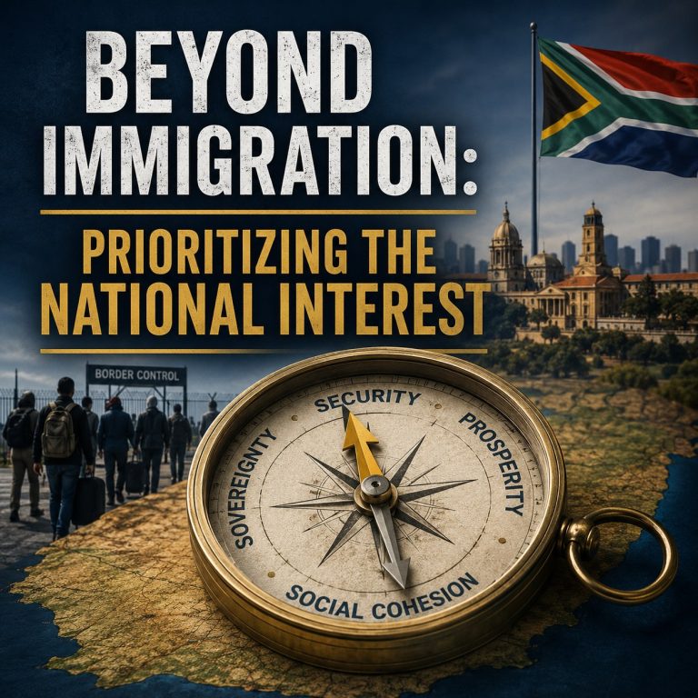 Beyond Immigration: Prioritizing the Fight Against Inequality and Poverty in South Africa (by Dr Peter Wandasi, published in The Rational Standard, 4 July 2026)